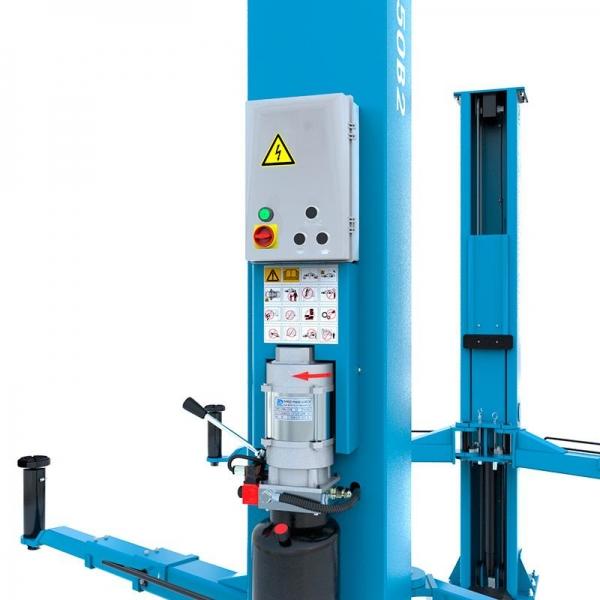 2-Säulen-Hebebühne hydraulisch UV 5,0 t, 400 V, H: 2,85 m RP-R-6150B2-285-400V